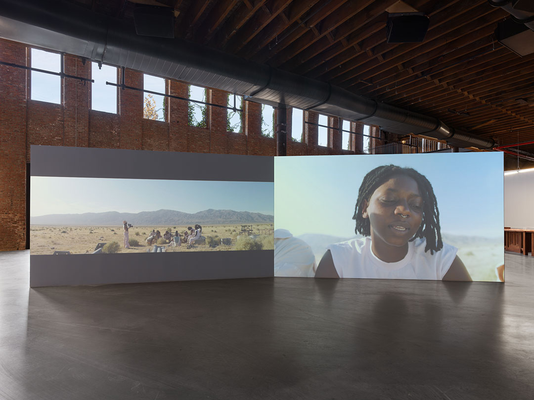 Installation view of Shaper of God, Pioneer Works, Brooklyn NY. Photo: Dan Bradica.