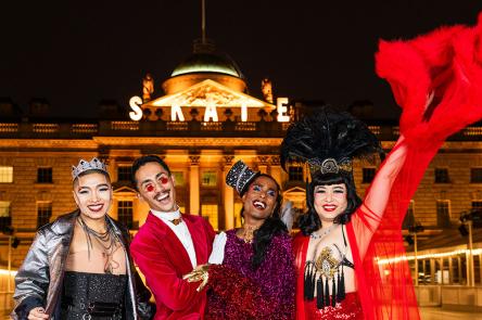 New Years Eve at Somerset House with The Bitten Peach