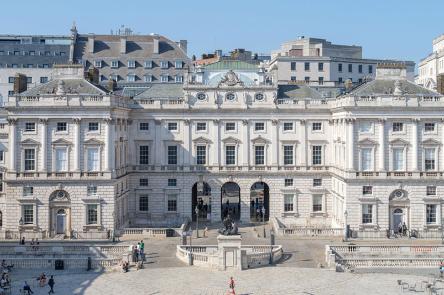 Somerset House, The Edmond J. Safra Fountain Court, photo by Alex Upton