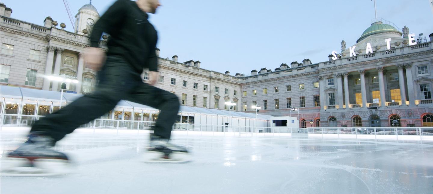 Skate, Somerset House, London, UK