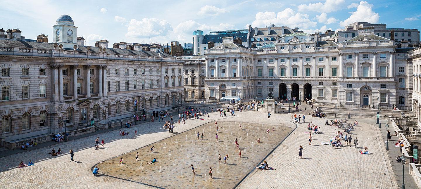 Step Inside Think Outside At Somerset House In 2024 Somerset House   The Edmond J. Safra Fountain Court%2C Somerset House%2C 2024 